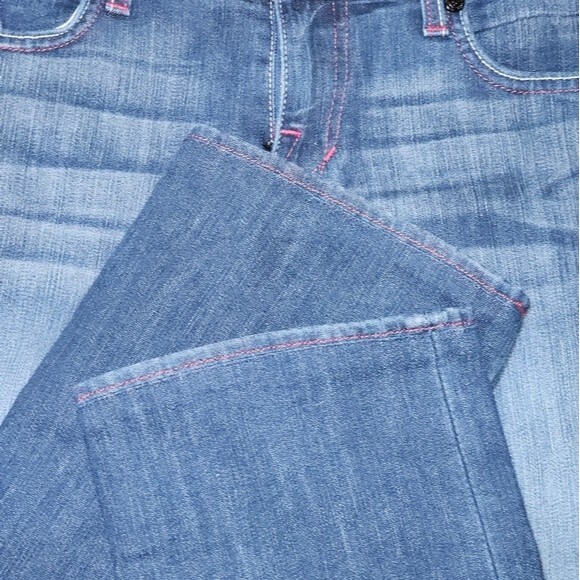 Rock & Republic Stella Dark Wash Low Rise Straight Leg Jeans Women's Size 29 - Picture 8 of 12